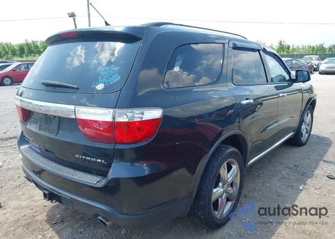 2011 Dodge Durango Citadel z USA, uszkodzony, nr VIN 1D4SE5GT9BC661473